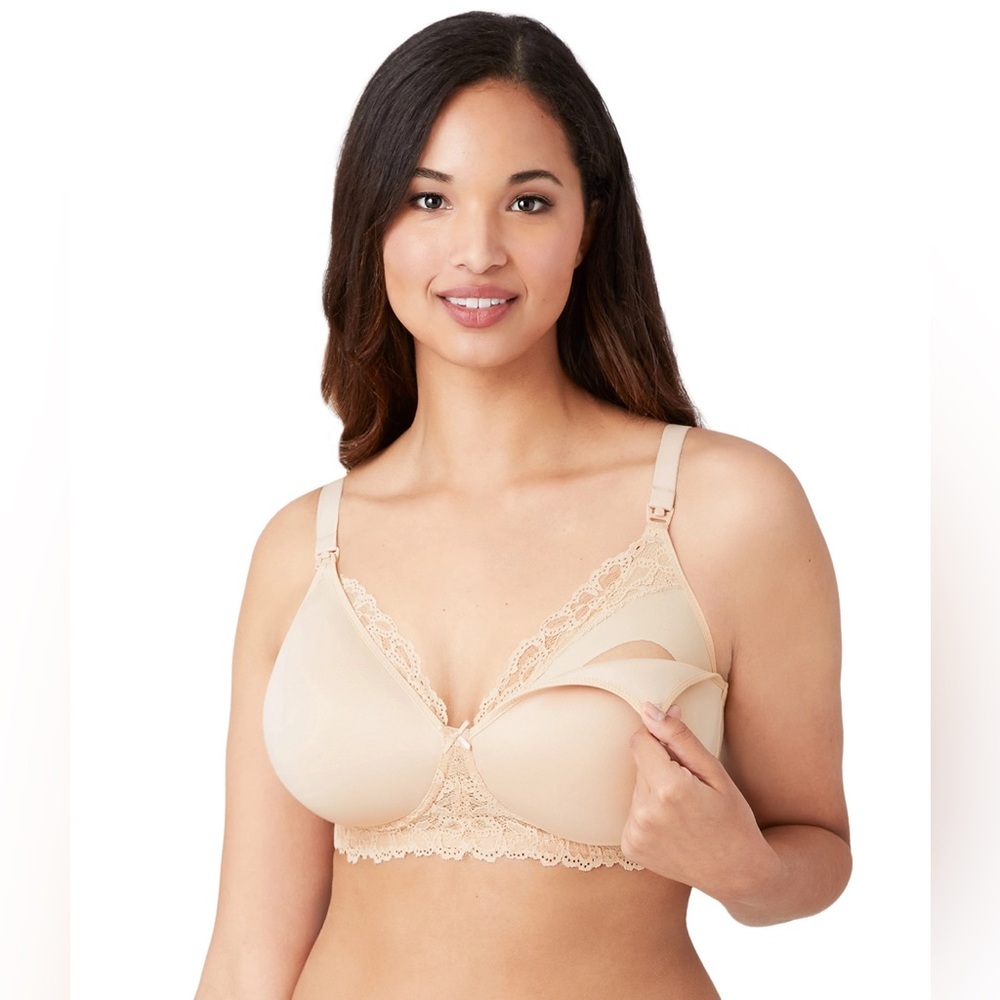 Wacoal wire-free nursing bra 36C NWOT